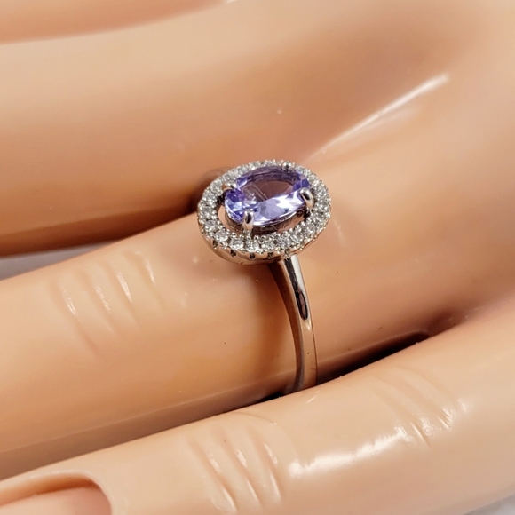 0.5ct Natural Tanzanite Ring - Picture 3 of 11